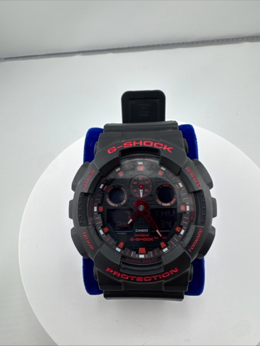 Casio G-Shock GA-100BNR-1AJF Quartz Rubber Sport Watch